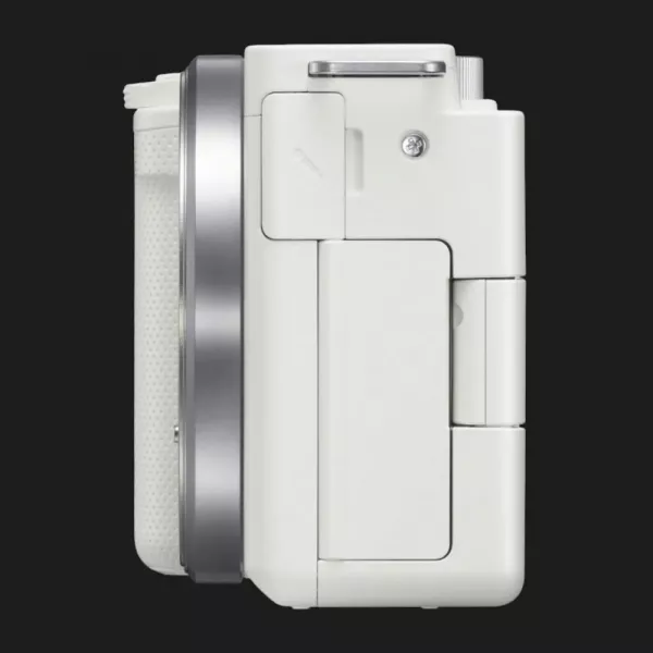 Цифровий фотоапарат Sony ZV-E10 Kit 16-50mm (White) (ILCZVE10LW.CEC) (Standard)