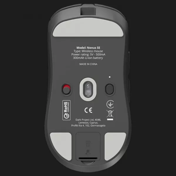 Ігрова миша Dark Project Novus SE (Black) (UA)