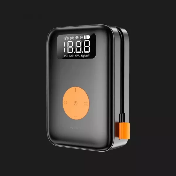 Автомобільний портативний компресор WIWU Portable Cordless Tire inflator Wi-AI003 (Black)