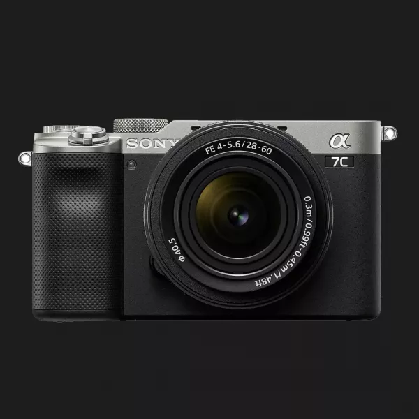 Цифровий фотоапарат Sony Alpha A7C kit 28-60 mm (Silver) (ILCE7CLS) (Standard)
