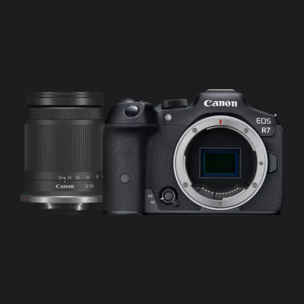 Цифровий фотоапарат Canon EOS R7 kit RF-S 18-150 IS STM (Black) (5137C015) (Standard)