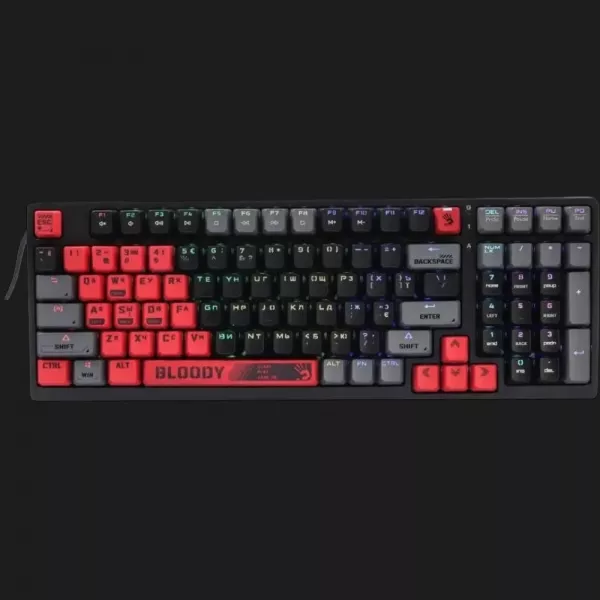 Клавіатура ігрова Bloody S98 (Sports Red) (UA)
