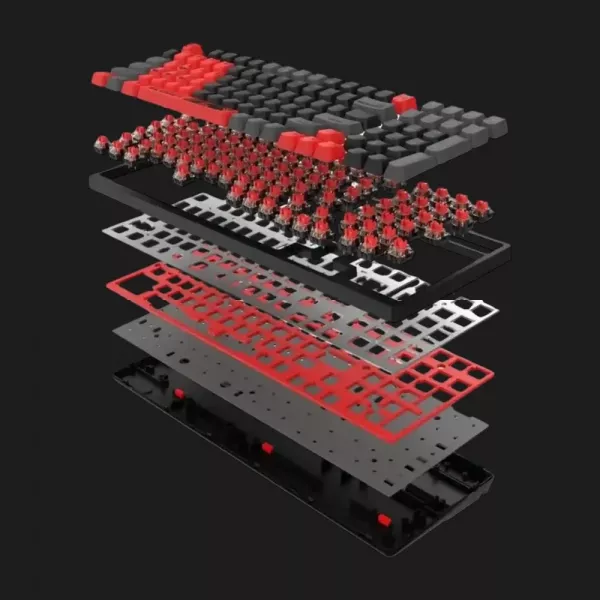 Клавіатура ігрова Bloody S98 (Sports Red) (UA)