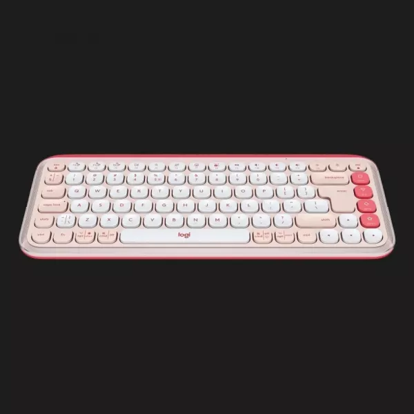 Клавіатура бездротова Logitech Pop Icon Keys (Rose) (UA)