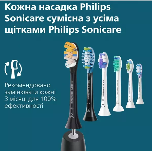 Зубна електрощітка Philips Sonicare Series 7100 with Travel Case (Black)