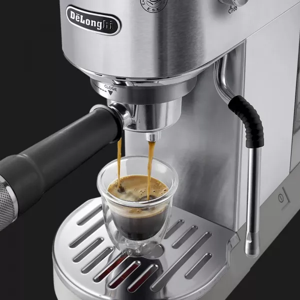 Ріжкова кавоварка DeLonghi Dedica Duo (Metallic) (EC890.M)