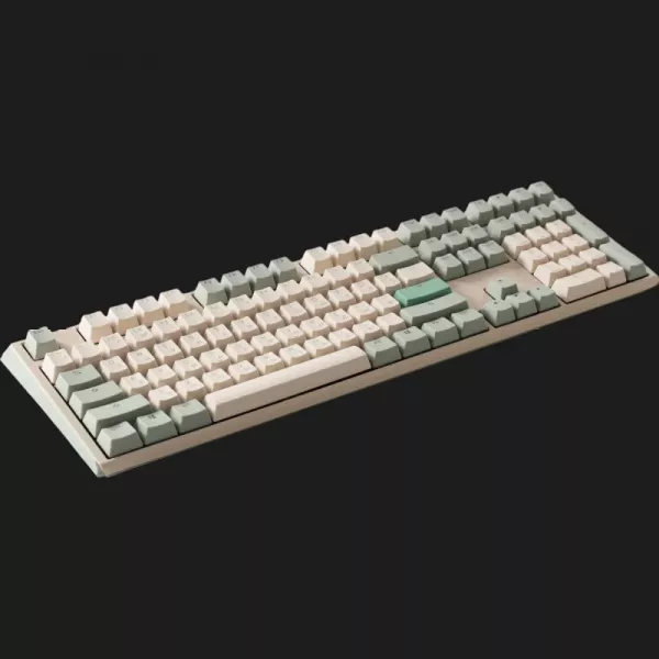 Клавіатура ігрова Ducky One 3 Cherry MX Silent red (Matcha Cream) (UA)