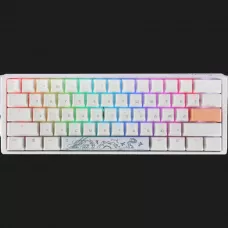 Клавіатура ігрова Ducky One 3 Mini Cherry MX Red RGB (White) (UA)