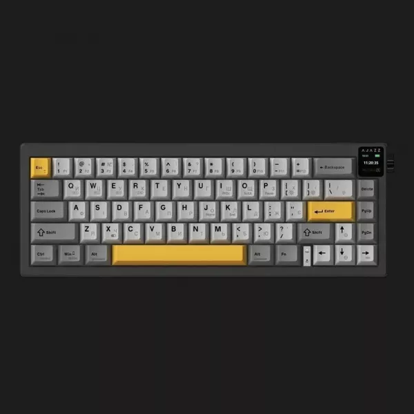Клавіатура ігрова Ajazz (Black) (AK650-FF-BGY) (UA)