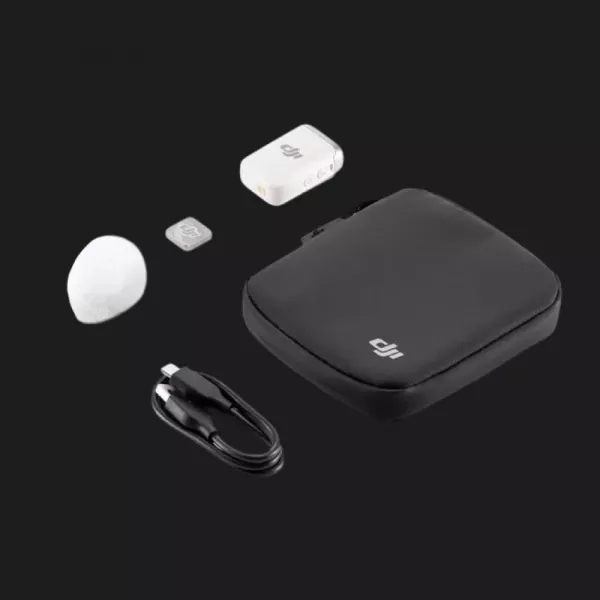 Передавач радіосистеми DJI Mic 2 Transmitter (Pearl White) (CP.RN.00000329.01)