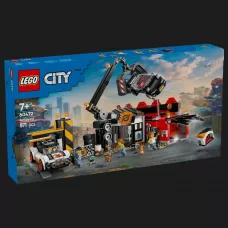Конструктор LEGO City Звалище з автомобілями (60472)