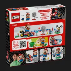 Конструктор LEGO Super Mario Mario Kart — Інтерактивний Маріо та карт (72043)