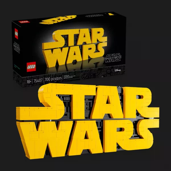 Конструктор LEGO Star Wars Логотип з кубиків Зоряні війни (75407)