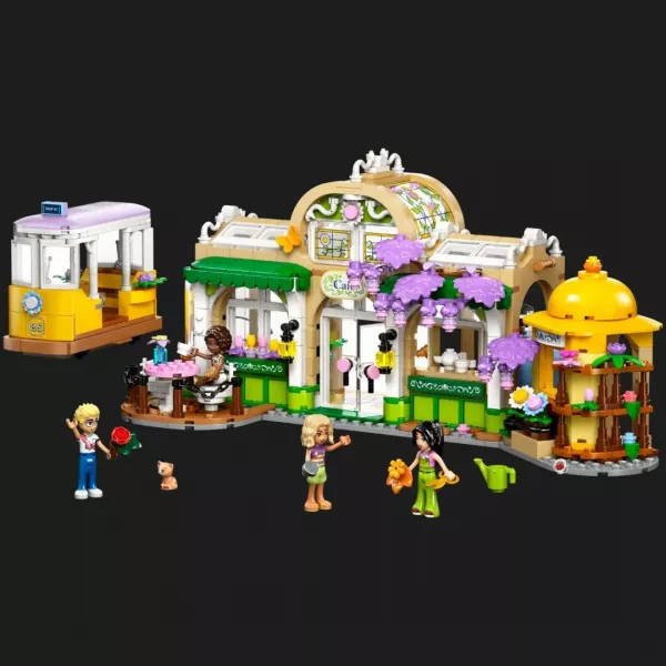Конструктор LEGO Friends Кавʼярня з рослинами і квіткова крамниця (42671)