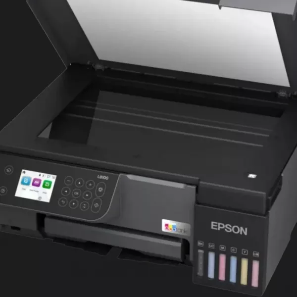 БФП cтруменевий Epson EcoTank L8100 (Black) (C11CK94401)