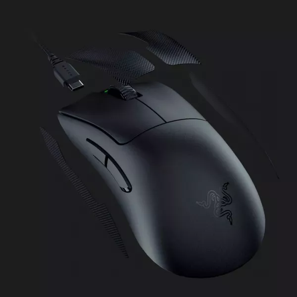Ігрова миша Razer DeathAdder V3 Pro Wireless (Black) (RZ01-04630100-R3G1) (EU)