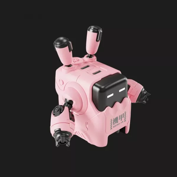 Блок живлення GravaStar Delta35 35Вт 2XUSB-C (Pink)