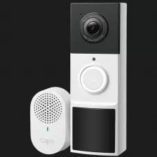 Розумний відеодзвоник з акумулятором TP-LINK Tapo D210 (White/Black)