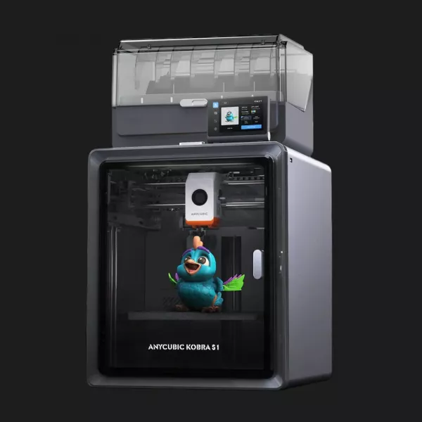 3D-принтер Anycubic Kobra S1 Combo (Black)