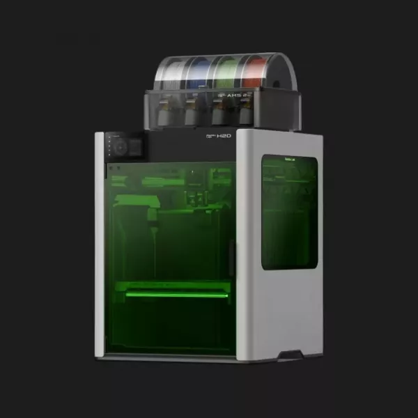 3D-принтер Bambu Lab H2D AMS Combo (Gray)