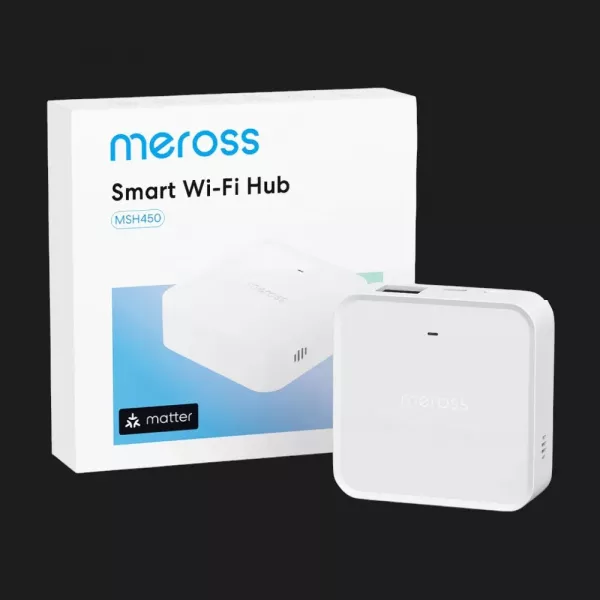 Розумний Wi-Fi Хаб Meross MSH450MA (сумісний з Matter) (EU)