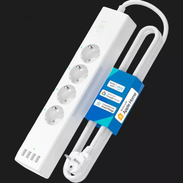 Розумний подовжувач живлення Wi-Fi Meross MSS425FHK (White) (EU)