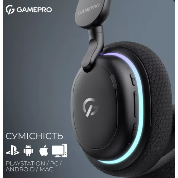 Ігрова гарнітура Gamepro Asgard Bragi (HSW250W) (White) (UA)