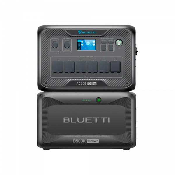Комплект зарядної станції BLUETTI AC500 + B500K Expansion Battery