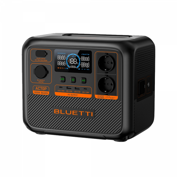 Зарядна станція BLUETTI AC70P 1000W 864Wh