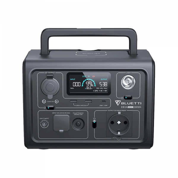 Зарядна станція BLUETTI EB3A Portable Power Station (PB930784) 600W 268Wh