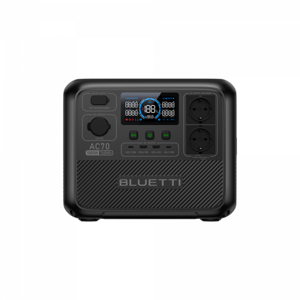 Зарядна станція BLUETTI AC70 1000W 768Wh